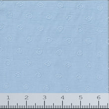 Fairy Ring Crinkle Polyester Fabric FRCP sky blue