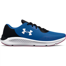 Under Armour women's Charged Pursuit 3 in victory blue & black
