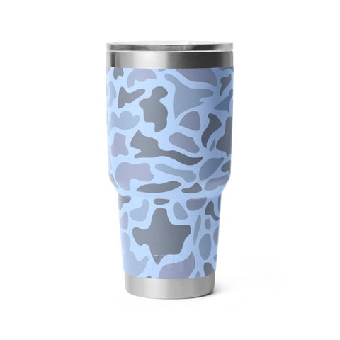 Blue Camo Yeti Rambler 30 oz. tumbler