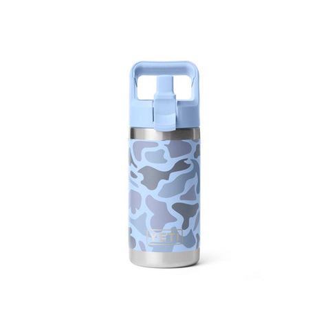 Blue Camo Yeti Rambler Jr. Water Bottle