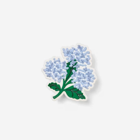 Blue Hydrangea Bit Accessory for Bogg Bags