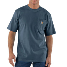 Carhartt k87 Bluestone Carhartt men's T-Shirt with Carhartt logo label