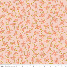 Blossom Lane Collection Keys Cotton Fabric C14004 blush