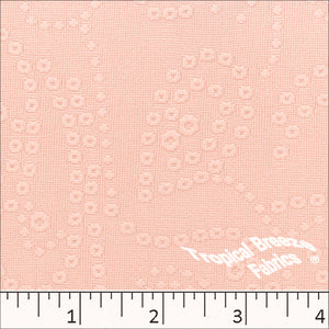 Marcille Knit Bubble Print Polyester Fabric 32342 blush