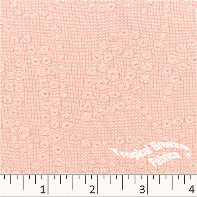 Marcille Knit Bubble Print Polyester Fabric 32342 blush