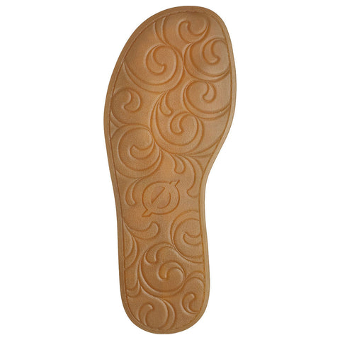 Sole of B.O.C Keely women's slide sandal