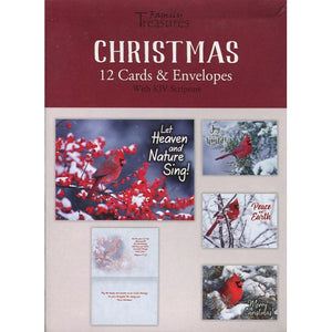 Cardinals Christmas Boxed Cards FT22446