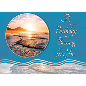 FT boxed greeting card birthday ocean view