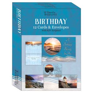 BT boxed birthday greeting cards ocean views