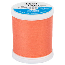 Bright coral thread