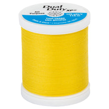 Bright yellow thread