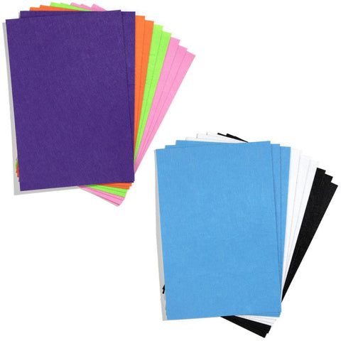 Bright felt colors