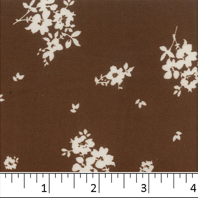 Double Brushed Floral Print Fabric S119