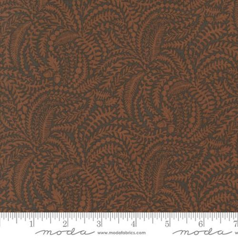 brown, Acorn Hollow Collection Vines Cotton Fabric 30766