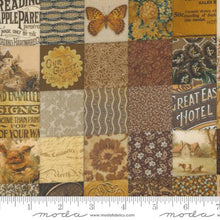 Curated in Color Collection Small Patchwork Cotton Fabric 7461 brown