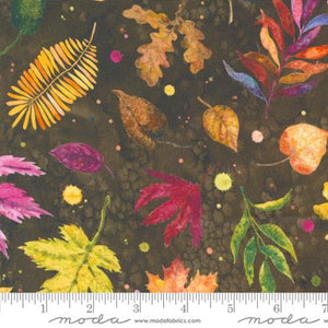 Floribunda Collection Falling For You Cotton Fabric 39804 brown