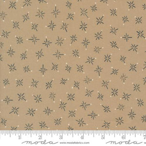 Longshore Collection Compass Cotton Fabric 24614 brown