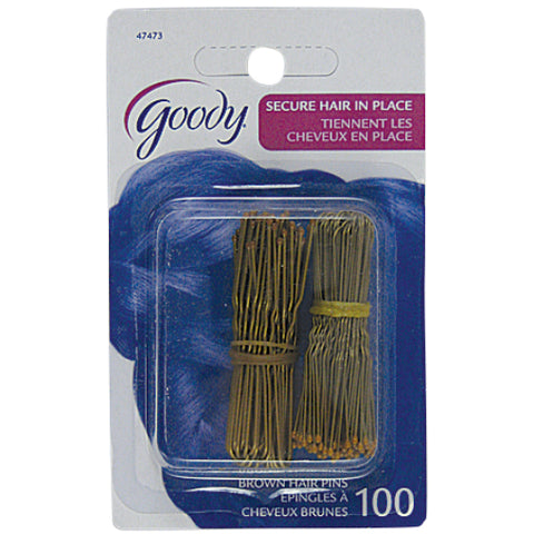 Brown hairpins