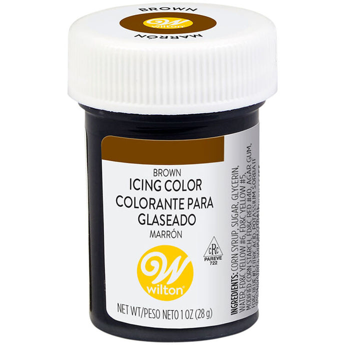 Brown icing color