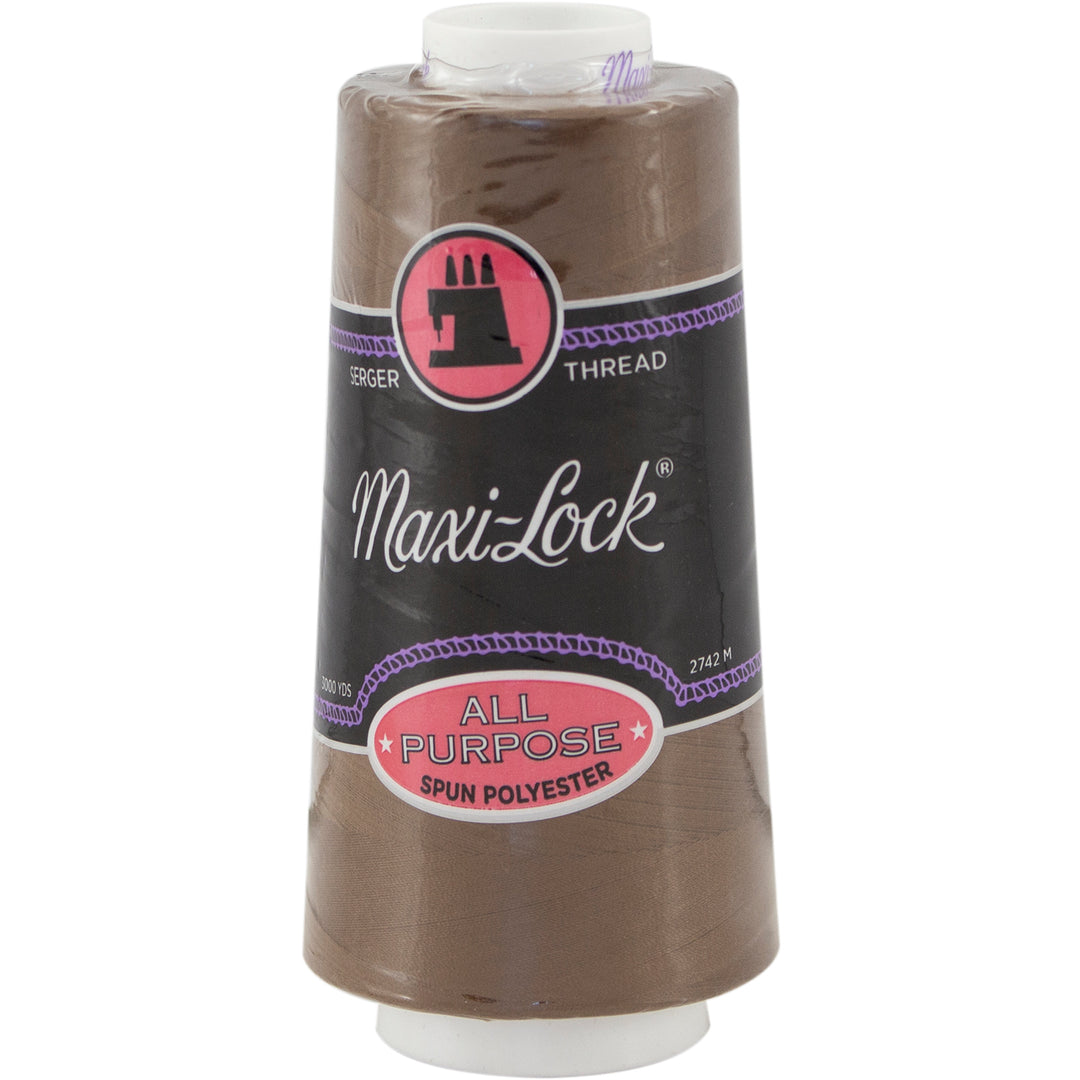 Maxi Lock All-Purpose Polyester Serger Thread AE-T27 3000 yards – Good ...