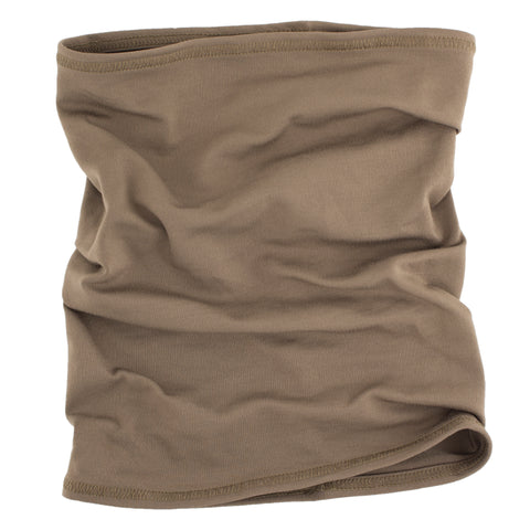 Meke military grade neck gaiter in brown