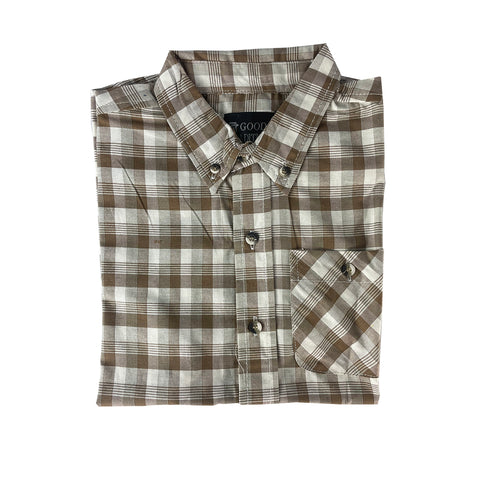 brown, Boys' Destin Short-Sleeve Shirt S000074M
