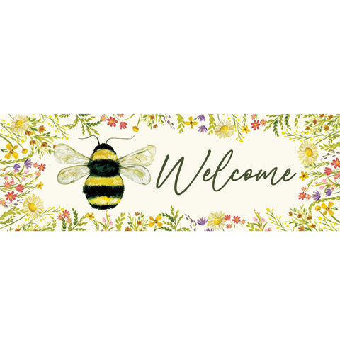 Custom Decor Signature Sign showing bumblebee