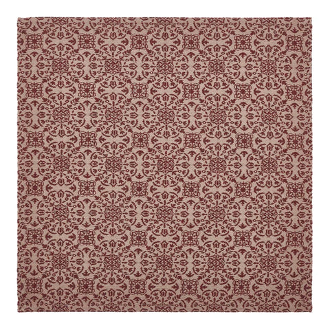 burgundy, Custom House Jacquard Table Topper 846