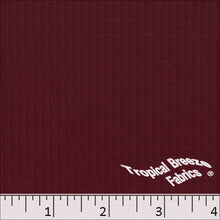 Ribbed Knit Solid Color Fabric 32738 burgundy