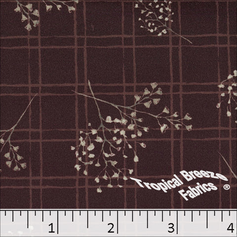 burgundy, Soft Touch Knit Print Fabric 572628
