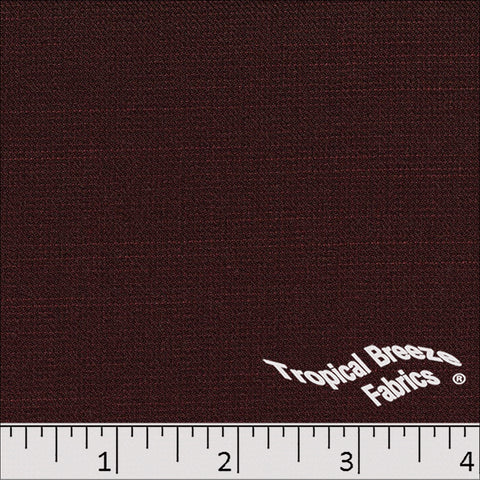 burgundy, Vintage Weave Solid Polyester Fabric 072614