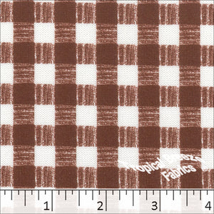 Burgundy, Plaid Sweater Knit Print Fabric 32948