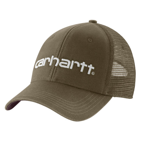 Carhartt Men's Dunmore Cap in burnished logs color