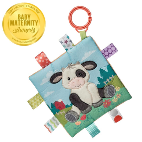 Crinkle Me Taggie Toy 40 Buttercup Cow
