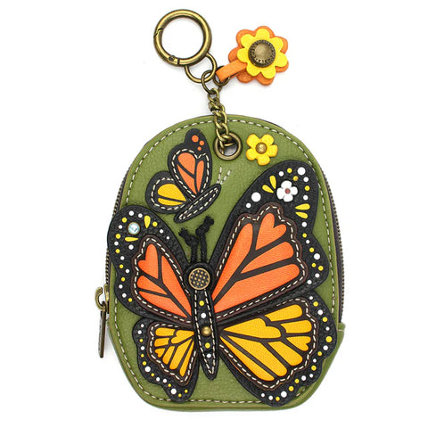 butterfly, Mini Coin Purse Keychains 638