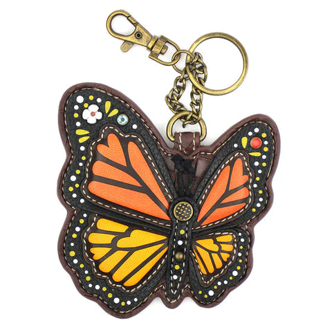 butterfly, Key Fob Coin Purse 806