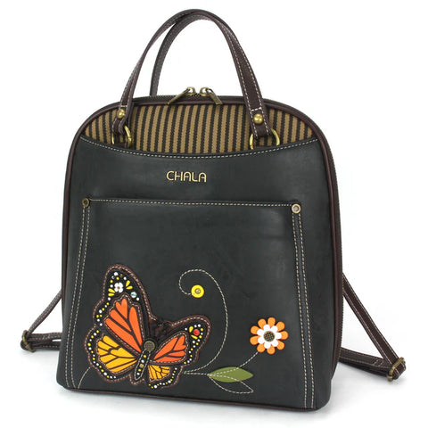 butterfly, Convertible Backpack Purse 870