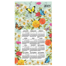 2025 Butterfly Garden Calendar Towels