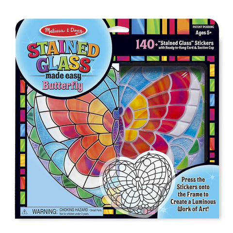 Stained glass butterfly kit