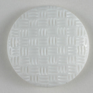 Woven Texture Shank Buttons White