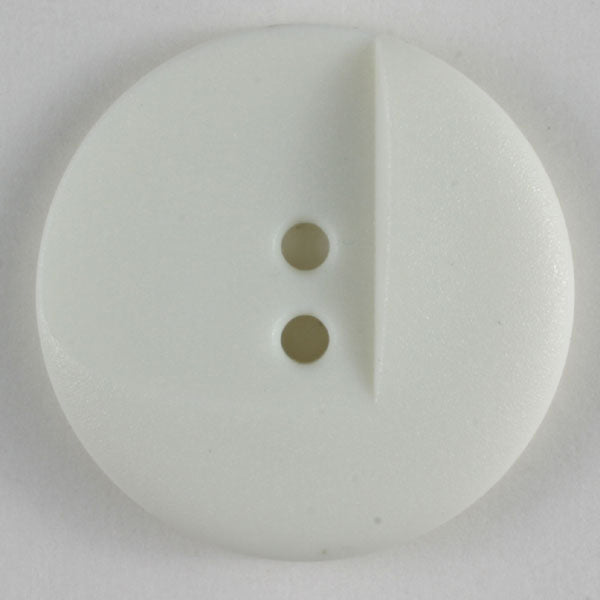 Solid White Cut Out Sew Through Buttons 2 Pack