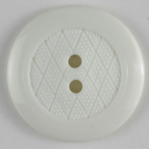 Textured White Sew Through Buttons 2 Pack