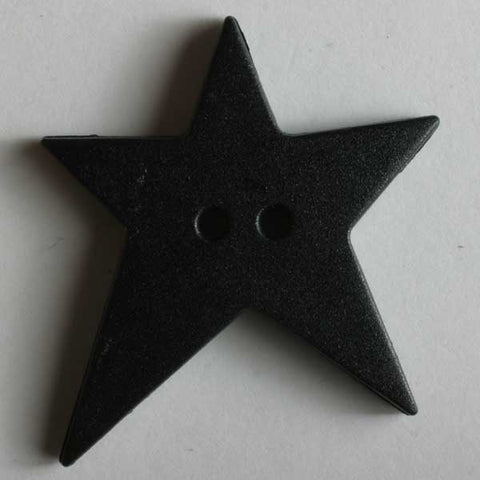 5 Point Star Button 1 Pack