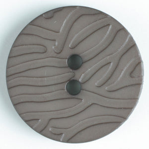 Carved Brown Buttons 2 Pack