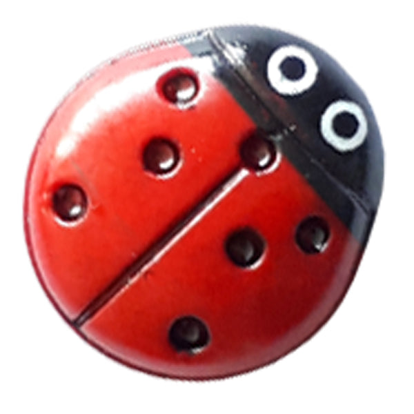 Ladybug button