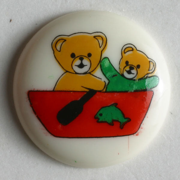 Teddy Bear fishing button