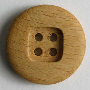 Wooden button