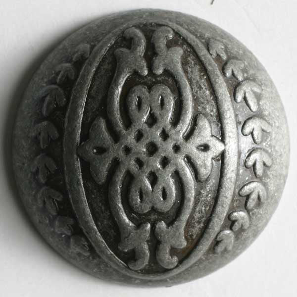 Antique tin button