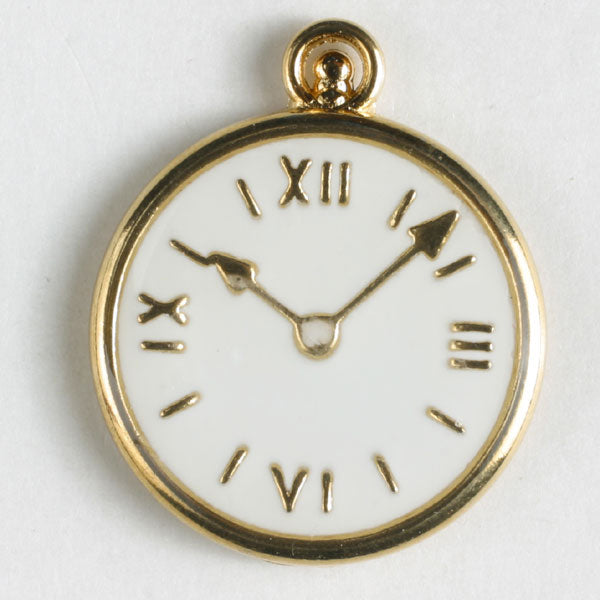 Pocket Watch White Gold Shank Button 225, 226