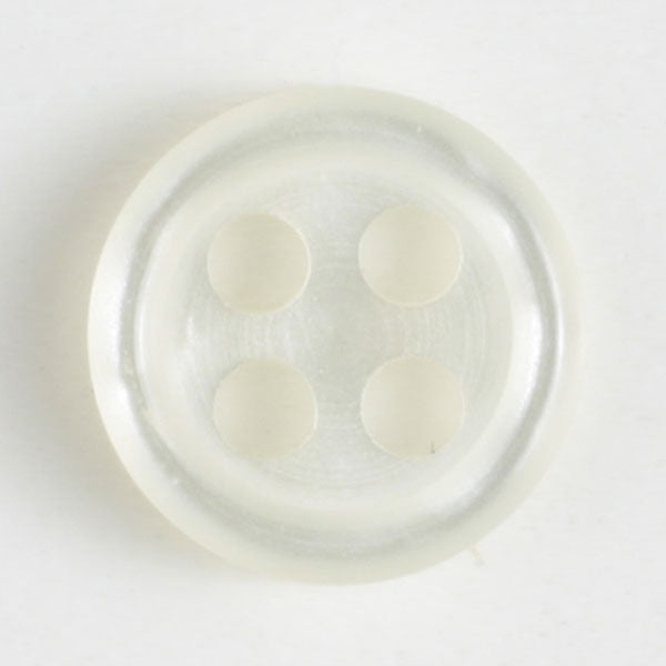 35 Blue Buttons, 5/8 Clear Buttons, 4 Hole Sewing, Rimmed S 72 